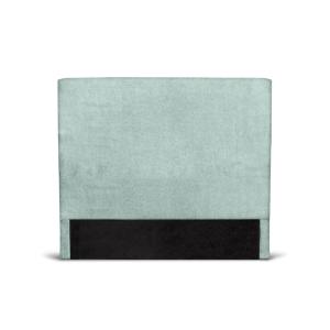 Tête de lit lisse en tissu - Bleu clair, Largeur - 140 cm