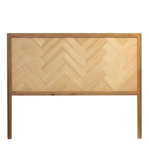 Tête de lit marqueterie en bois massif naturel 160 cm