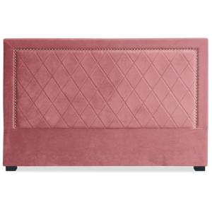Tête de lit meghan 180cm velours rose