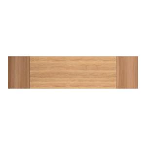 Tête de lit pour lit 140 cm chêne doré effet lattes chêne 6…