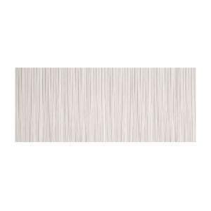 Tête de lit pour lit 140 cm effet lattes blanc 67x145x3 cm