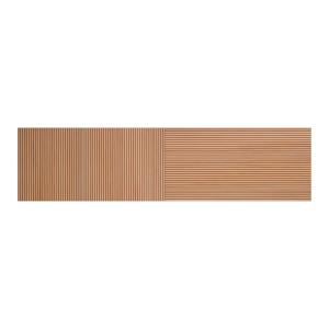Tête de lit pour lit 140 cm lattes chêne 67x225x3 cm