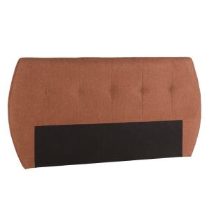 Tête de lit rembourrée pour lits 140/160cm couleur terracot…