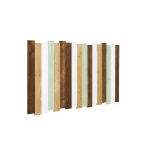 Tête de lit sapin massif multicolore 160 cm