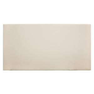Tête de lit similicuir lisse beige 160x80cm