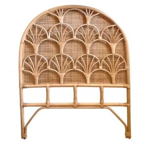 Tête de lit simple rotin canage naturel 114 x 94 cm