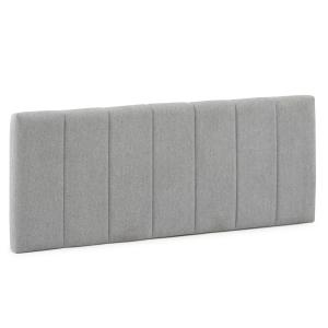 Tête de lit tapissée  140x60 cm couleur gris, 8 cm d'épaiss…