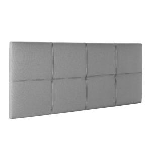 Tête de lit tapissée 150x60 cm Gris