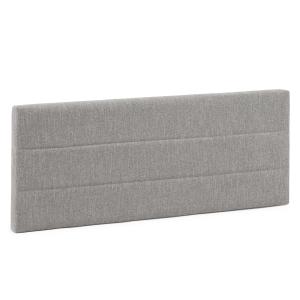Tête de lit tapissée 160x60 cm couleur gris, 8 cm d'épaisse…