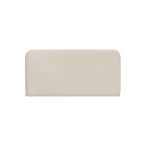 Tête de lit tapissée beige 180x80cm