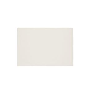 Tête de lit tapissée déhoussable en lin blanc 140x110cm