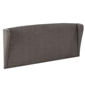 Tête de lit tapissée oreiller 140x60 cm couleur gris Foncé…