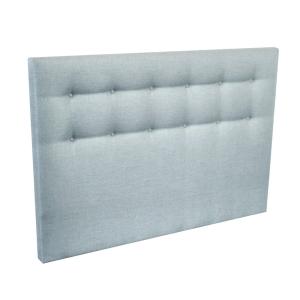 Tete lit capitonnée bleu ciel 160x115