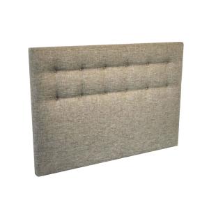 Tete lit capitonnée camel 140x115