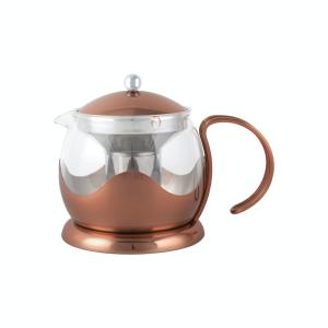 Théière Avec Infuseur Verre Cuivre 660ml
