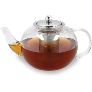 Théière Avec Infuseur Verre Transparent 1.5L