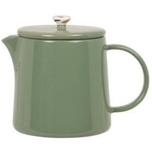 Théière en grès vert 0,85L