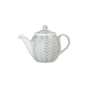 Théière en grès vert