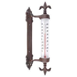 Thermomètre fenêtre en Fonte 30cm