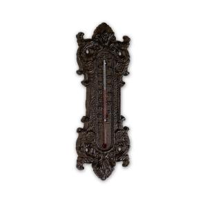 Thermomètre Fonte Marron 24.5x1x9.5cm - Décoration d'Autref…