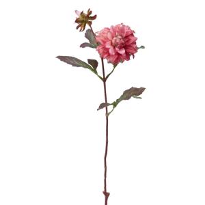 Tige de dahlia artificielle rose H64