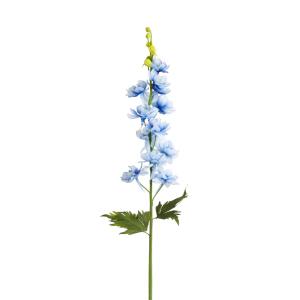 Tige de delphinium artificielle bleu ciel H75