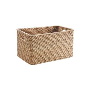 Tiroir de rangement en rotin naturel