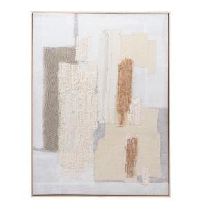 Toile Abstraite   90 x 120 cm multicolore en tissu