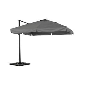 Toile de rechange pour parasol suspendu 300x300cm Gris clai…