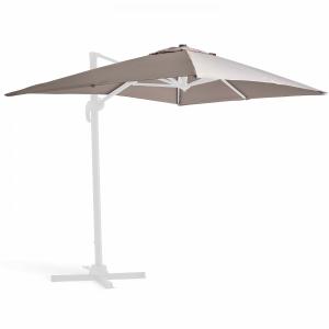 Toile pour parasol déporté 2x3m taupe