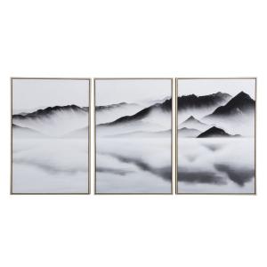 Toiles triptyques décor paysage 189x93