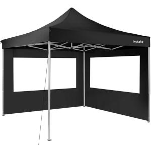 Tonnelle de jardin aluminium pliable étanche 2 pièces polye…