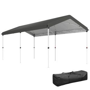 Tonnelle de jardin pliante hauteur réglable UPF50  métal gr…