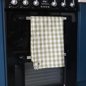 Torchon en chanvre et coton Sauge 50x70cm