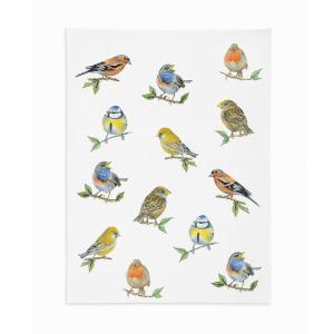 Torchon en coton oiseaux