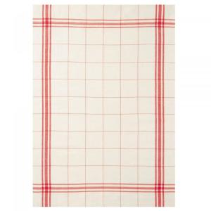 Torchon en Coton Rouge 50x75 cm