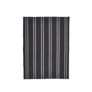 Torchon en coton soft noir 50x70cm