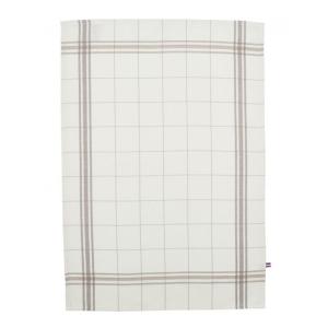 Torchon en Coton Taupe 50x75 cm