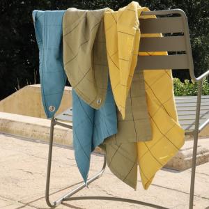 Torchon en lin et coton Eau de fonte 50x70cm