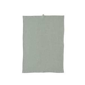 Torchon en lin vert sauge 50x70cm