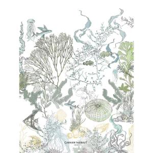 Torchon lavé lin & coton blanc 50x70 cm