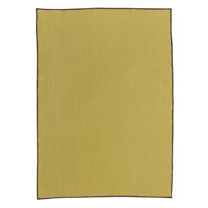 Torchon recyclé  en coton kaki 50 x 70 cm