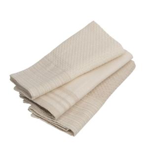 Torchon (x3) coton lin 45x70