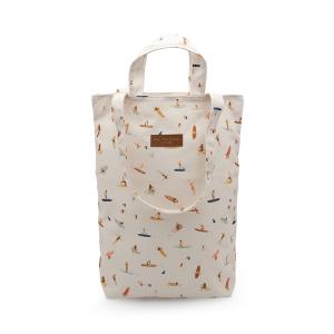 Tote bag polyester recyclé motif Filles & Paddle