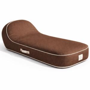 Transat gonflable palma en olefin couleur chocolat 170x85x2…