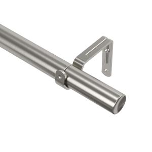 Tringle à rideaux ext. noire 162-325cm