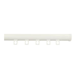 Tringle Rail Rideau Discret 6 m  Aluminium Blanc