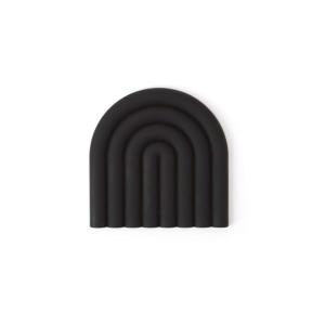 Trivet noir en silicone H1,2x15x15cm