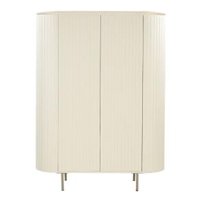 Vaisselier 115 cms en bois massif Ivoire