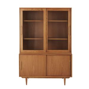 Vaisselier vintage 2 portes coulissantes L120